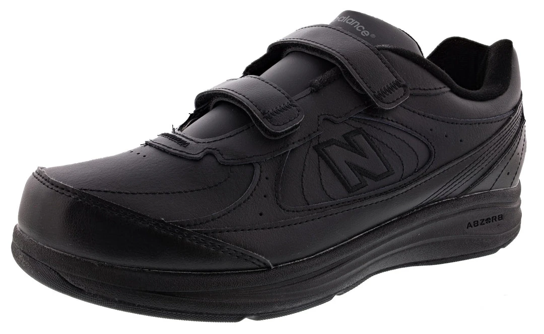 New Balance Men's 577 V1 All Leather Dual Strap Walking Shoes 1 New Balance Men's 577 V1 All Leather Dual Strap Walking Shoes