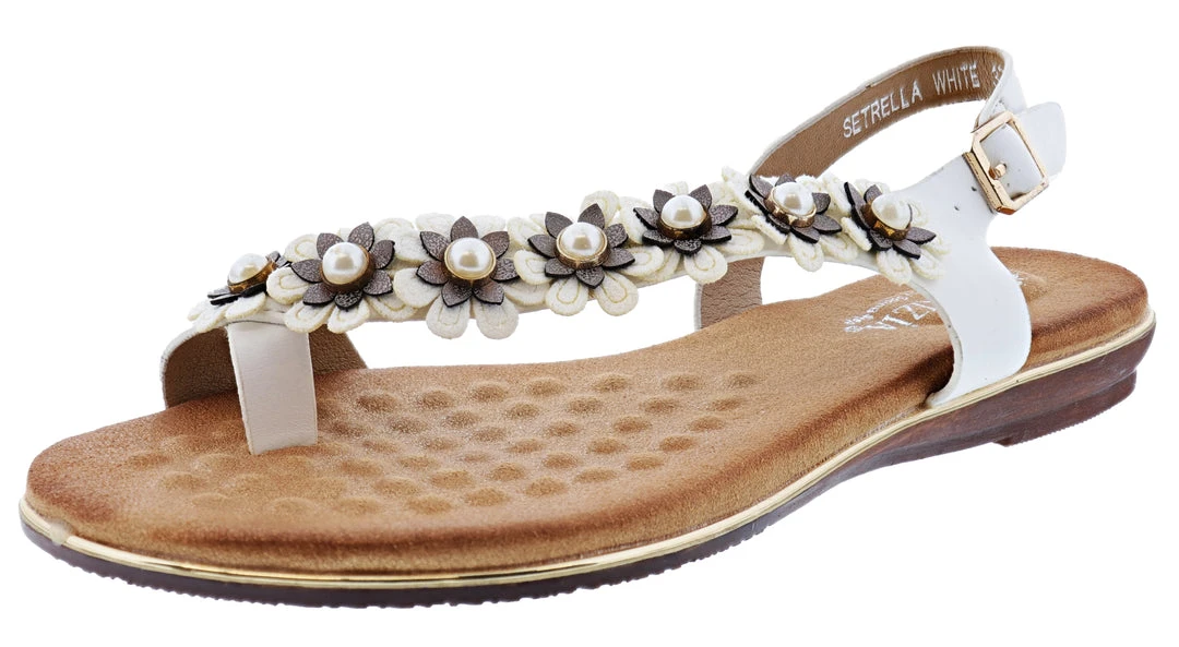 Patrizia Setrella Flat Summer Sandals Women 6 Patrizia Setrella Flat Summer Sandals Women