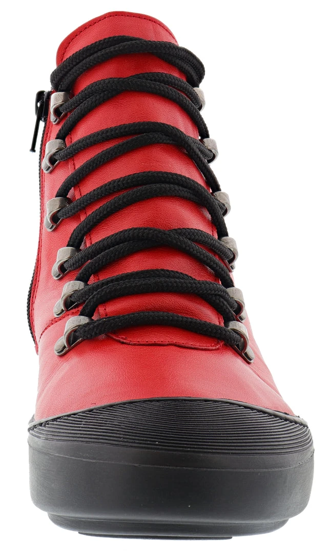 Spring Step Women's Lace Up Leather Booties Darleen Spring Step Women's Lace Up Leather Booties Darleen