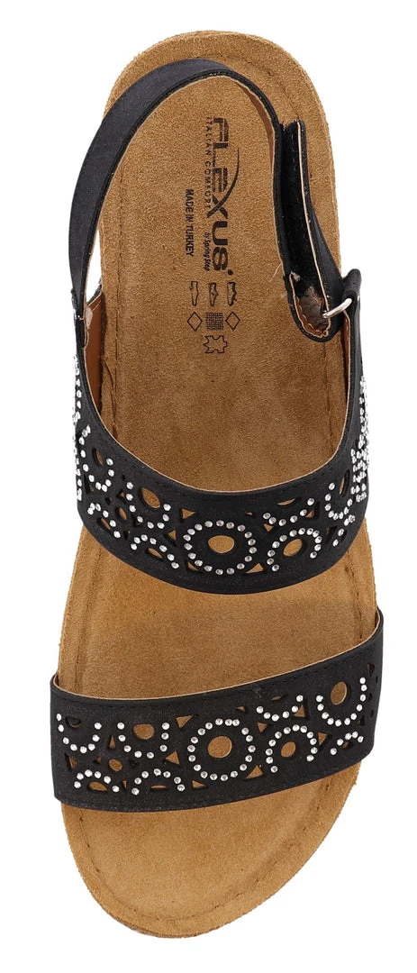 Womens Flexus Women's Tacia Comfort Sling Back Sandals 6 Womens Flexus Women's Tacia Comfort Sling Back Sandals