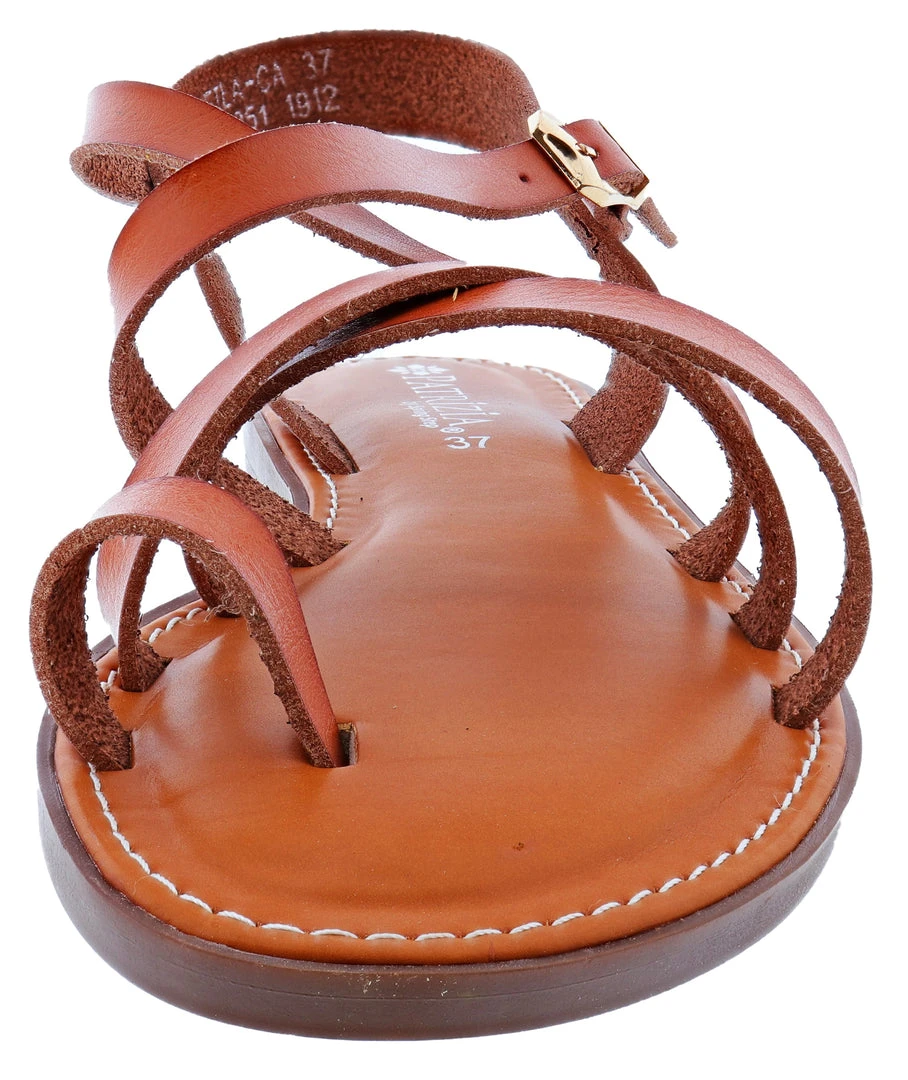 Patrizia Leila Flat Multi Strap Sandals Women 3 Patrizia Leila Flat Multi Strap Sandals Women