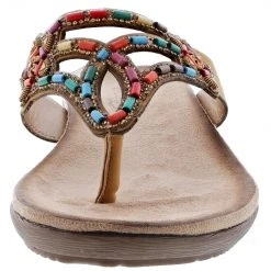 Patrizia Women's Vizzan Embroidered Thong Sandals