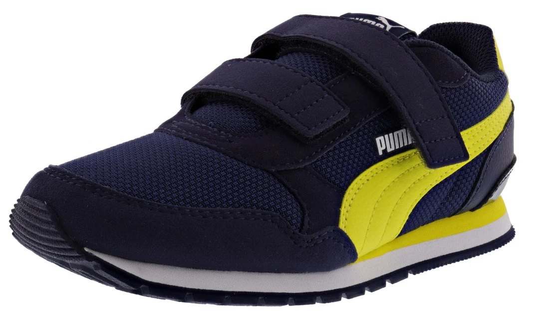 Puma Kids ST Runner V2 Mesh Hook And Loop V PS Shoes Puma Kids ST Runner V2 Mesh Hook And Loop V PS Shoes
