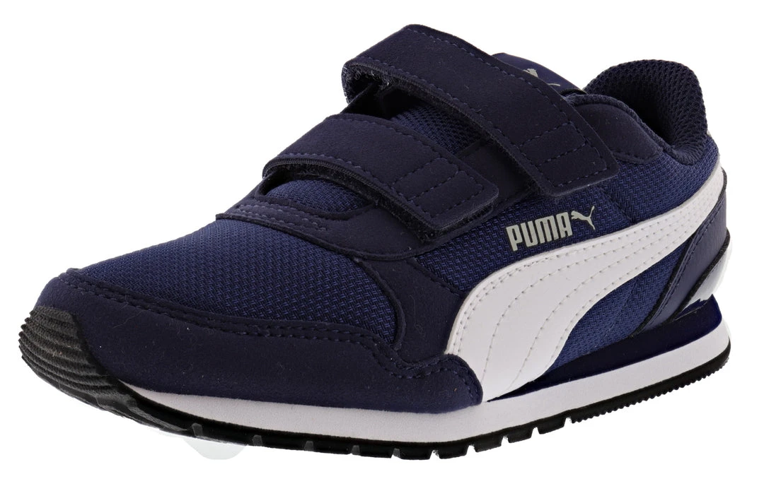 Puma Kids ST Runner V2 Mesh Hook And Loop V PS Shoes Puma Kids ST Runner V2 Mesh Hook And Loop V PS Shoes