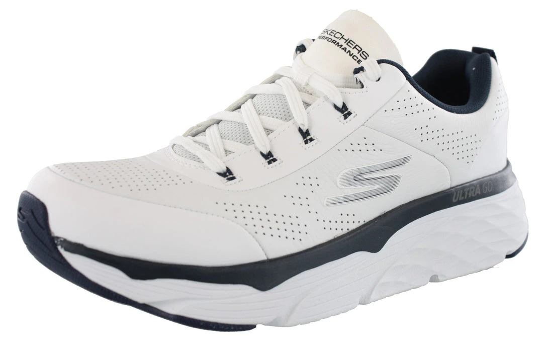 Skechers Men's Max Cushioning Elite Lucid 4E Width Running Shoes 6 Skechers Men's Max Cushioning Elite Lucid 4E Width Running Shoes