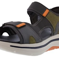 Skechers Men's Go Walk Arch Fit Sandal Mission Hook & Loop Strap Sandals 13 Skechers Men's Go Walk Arch Fit Sandal Mission Hook & Loop Strap Sandals