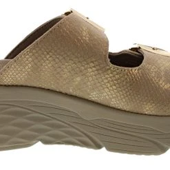 Skechers Women's Max Cushioning Thrive Dual Strap Slip On Sandals