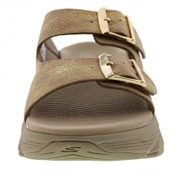 Skechers Women's Max Cushioning Thrive Dual Strap Slip On Sandals