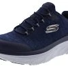 Skechers Men's D'Lux Walker Pensive 4E Width Slip On Walking Shoes