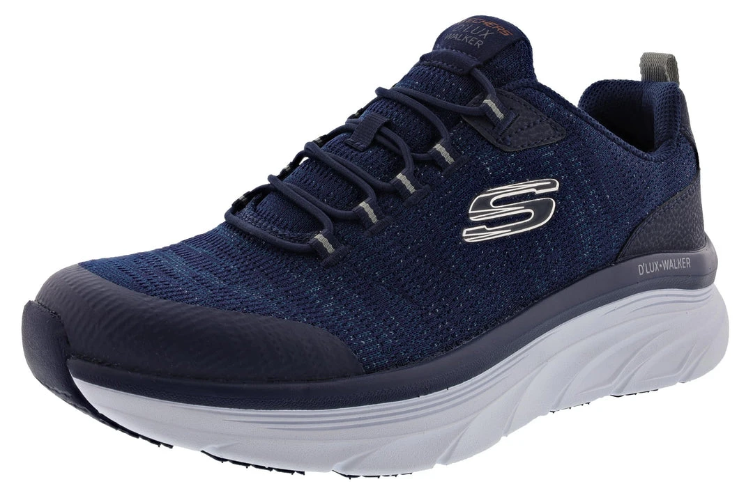 Skechers Men's D'Lux Walker Pensive 4E Width Slip On Walking Shoes Skechers Men's D'Lux Walker Pensive 4E Width Slip On Walking Shoes