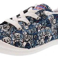 Skechers Women Bobs Beach Bingo Chalet Woof Memory Foam Walking Shoes