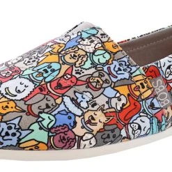 Skechers Women Bobs Plush Woof Party Memory Foam Flats 6 Skechers Women Bobs Plush Woof Party Memory Foam Flats