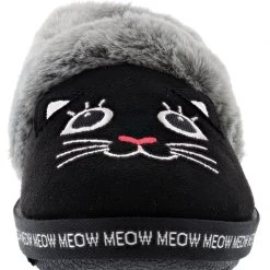 Skechers Bobs Women's Too Cozy- Meow Pajamas Memory Foam Slippers