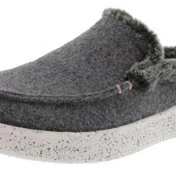 Skechers Women's Bobs Skipper Wild Wooly Memory Foam Slip On Slippers
