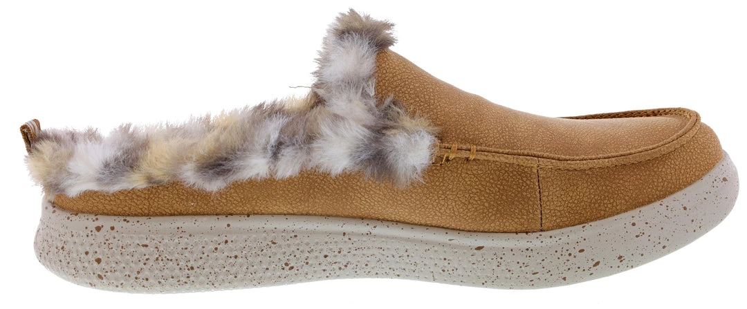 Skechers Women's Bobs Skipper Wild Tiger Memory Foam Slip On Slippers Skechers Women's Bobs Skipper Wild Tiger Memory Foam Slip On Slippers