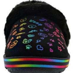 Skechers Bobs Women's Too Cozy Doodle Star Memory Foam Slippers 2 Skechers Bobs Women's Too Cozy Doodle Star Memory Foam Slippers