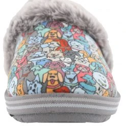 Skechers Bobs Women's Too Cozy Pooch Parade Slippers 7 Skechers Bobs Women's Too Cozy Pooch Parade Slippers