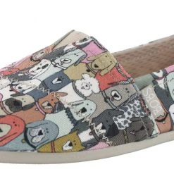Skechers Women Bobs Plush Wag Party Dog Memory Foam Flats