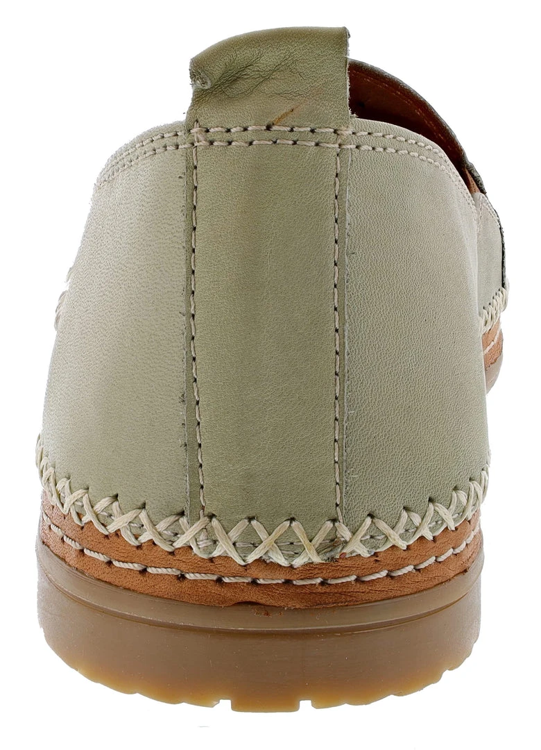 Spring Step Women's Ingrid Leather Slip On Loafer 9 Spring Step Women's Ingrid Leather Slip On Loafer