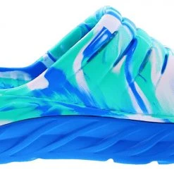 Hoka One One Hoka Unisex Ora Recovery Slide Swirl Sandals For Plantar Fasciitis