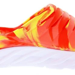 Hoka One One Hoka Unisex Ora Recovery Slide Swirl Sandals For Plantar Fasciitis