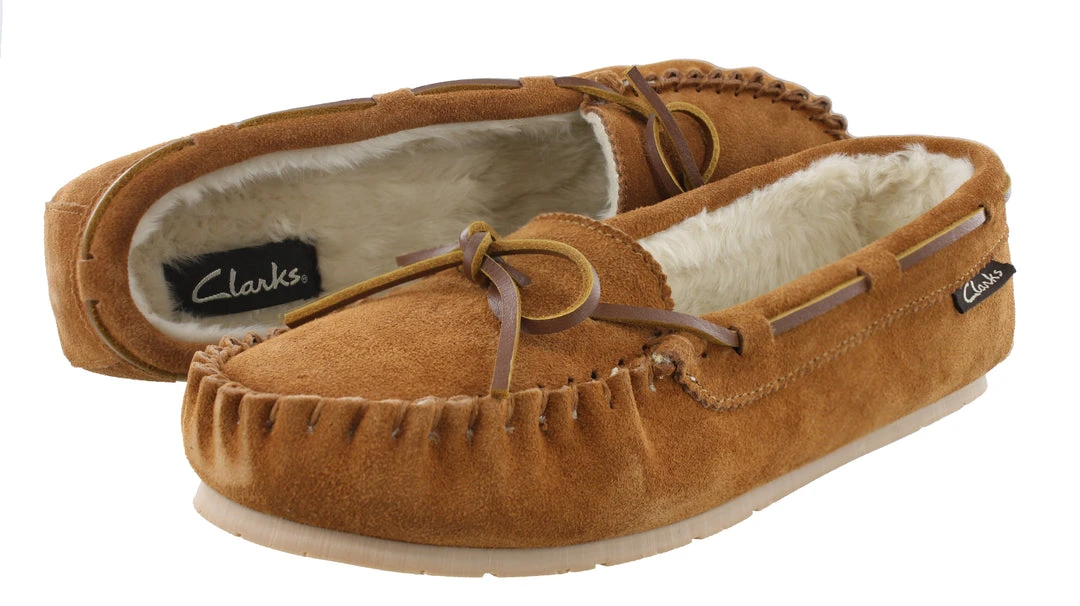 Clarks Of England Clarks Women's Mocassin Winter Slippers Nancy 12 Clarks Of England Clarks Women's Mocassin Winter Slippers Nancy