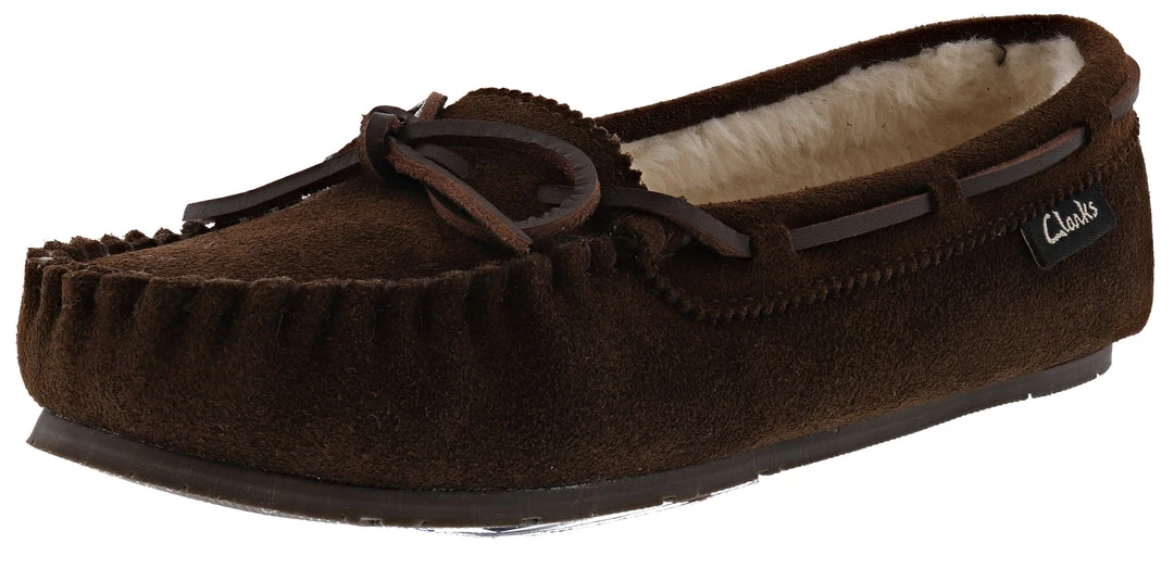 Clarks Of England Clarks Women's Mocassin Winter Slippers Nancy 13 Clarks Of England Clarks Women's Mocassin Winter Slippers Nancy
