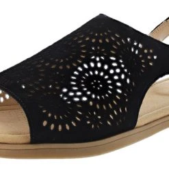 Clarks Women's Reyna Swirl Comfort Dress Flat Sandals Clarks Of England