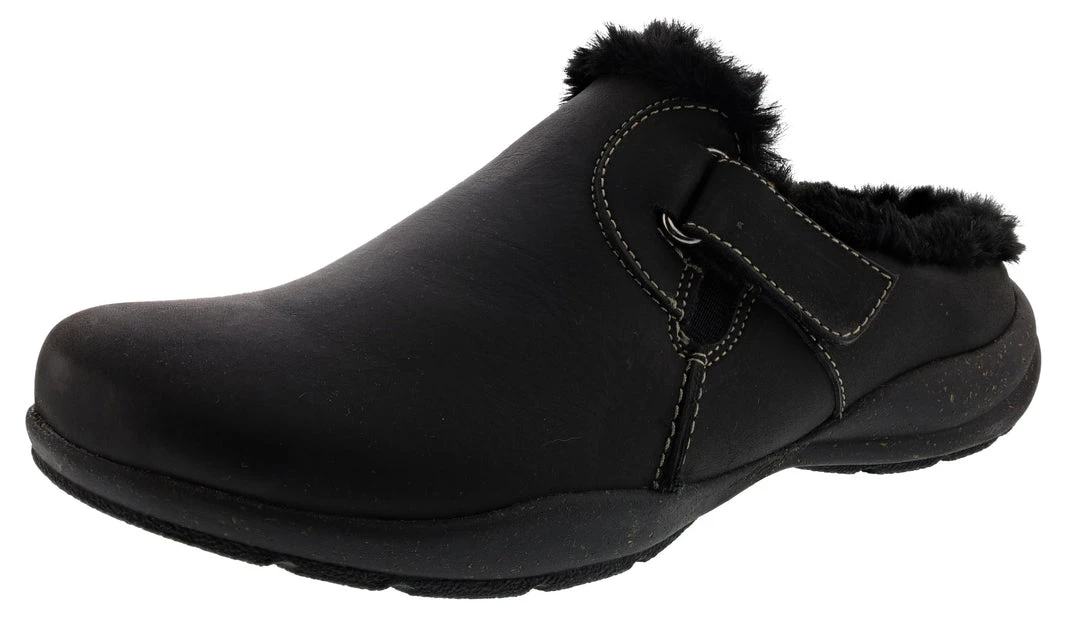 Clarks Women's Slip On Roseville Lined Winter Clogs 1 Clarks Women's Slip On Roseville Lined Winter Clogs