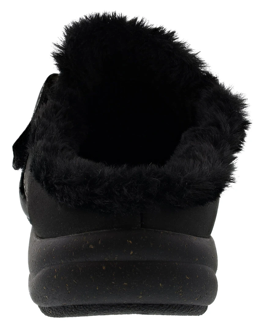 Clarks Women's Slip On Roseville Lined Winter Clogs 4 Clarks Women's Slip On Roseville Lined Winter Clogs