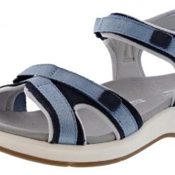 Clarks Women's Solan Drift Wide Width Hook & Loop Strap Sport Sandals Clarks Of England