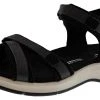Clarks Women's Solan Drift Wide Width Hook & Loop Strap Sport Sandals Clarks Of England