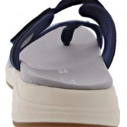 Clarks Women's Solan Surf Hook & Loop Strap Narrow Flip Flops Clarks Of England