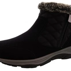 Easy Spirit Women Faux Fur Ankle Booties Vance 11