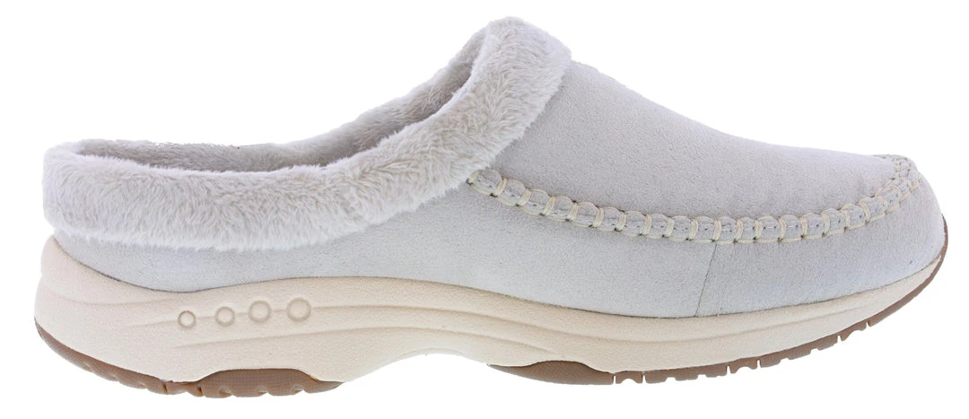 Easy Spirit Women's Travelfurr 2 Wide Width Slip On Mule Clogs 12 Easy Spirit Women's Travelfurr 2 Wide Width Slip On Mule Clogs