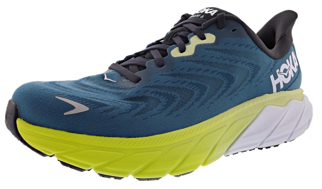 Hoka One One Hoka Arahi 6 Men's Ultra Marathon Cushioned Running Shoes For Bunions 6 Hoka One One Hoka Arahi 6 Men's Ultra Marathon Cushioned Running Shoes For Bunions