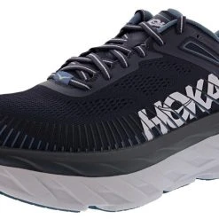 Hoka One One Hoka Men's Ultra Marathon Cushioned Running Shoes Bondi 7 45 Hoka One One Hoka Men's Ultra Marathon Cushioned Running Shoes Bondi 7