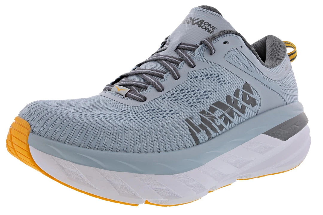 Hoka One One Hoka Men's Ultra Marathon Cushioned Running Shoes Bondi 7 31 Hoka One One Hoka Men's Ultra Marathon Cushioned Running Shoes Bondi 7