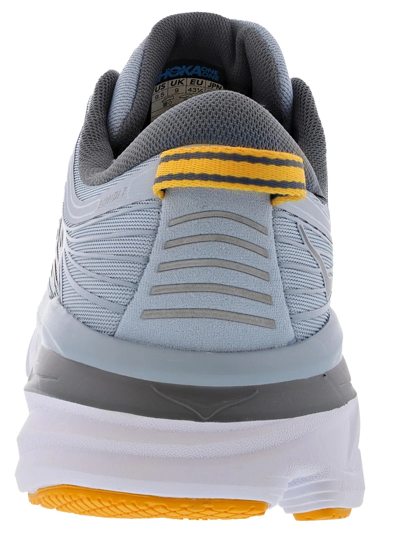 Hoka One One Hoka Men's Ultra Marathon Cushioned Running Shoes Bondi 7 34 Hoka One One Hoka Men's Ultra Marathon Cushioned Running Shoes Bondi 7