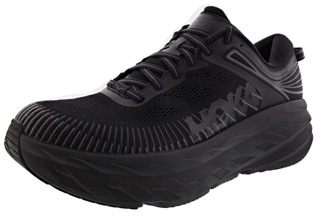 Hoka One One Hoka Men's Ultra Marathon Cushioned Running Shoes Bondi 7 36 Hoka One One Hoka Men's Ultra Marathon Cushioned Running Shoes Bondi 7