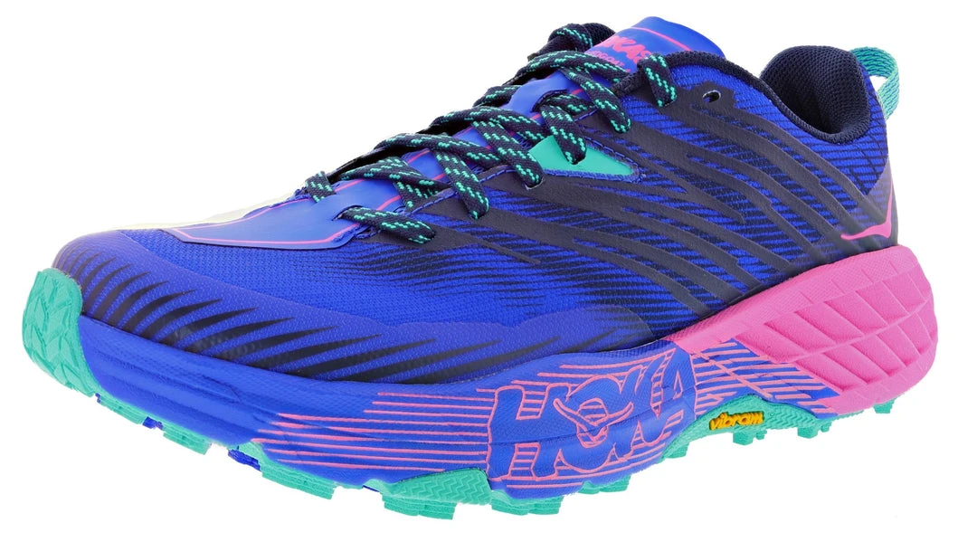 Hoka One One Hoka Women's Trail Running Shoes For Flat Feet Speedgoat 4 Hoka One One Hoka Women's Trail Running Shoes For Flat Feet Speedgoat 4