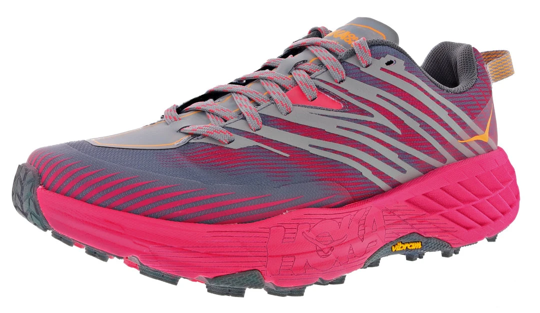Hoka One One Hoka Women's Trail Running Shoes For Flat Feet Speedgoat 4 Hoka One One Hoka Women's Trail Running Shoes For Flat Feet Speedgoat 4