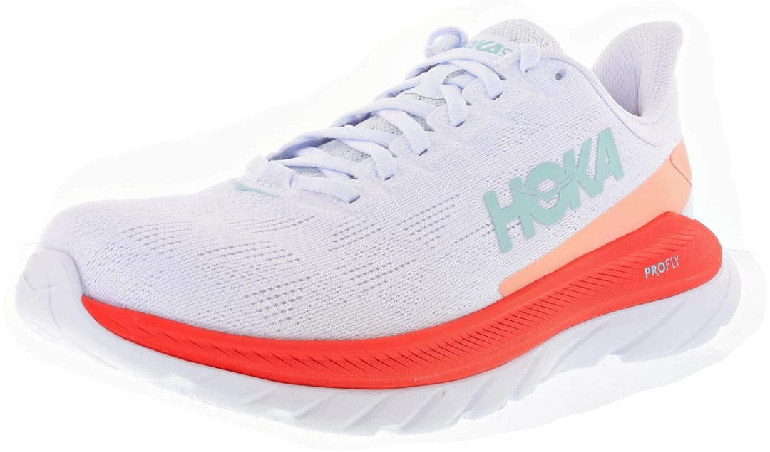 Hoka One One Hoka Women's Mach 4 Ultra Marathon Cushioned Running Shoes 6 Hoka One One Hoka Women's Mach 4 Ultra Marathon Cushioned Running Shoes