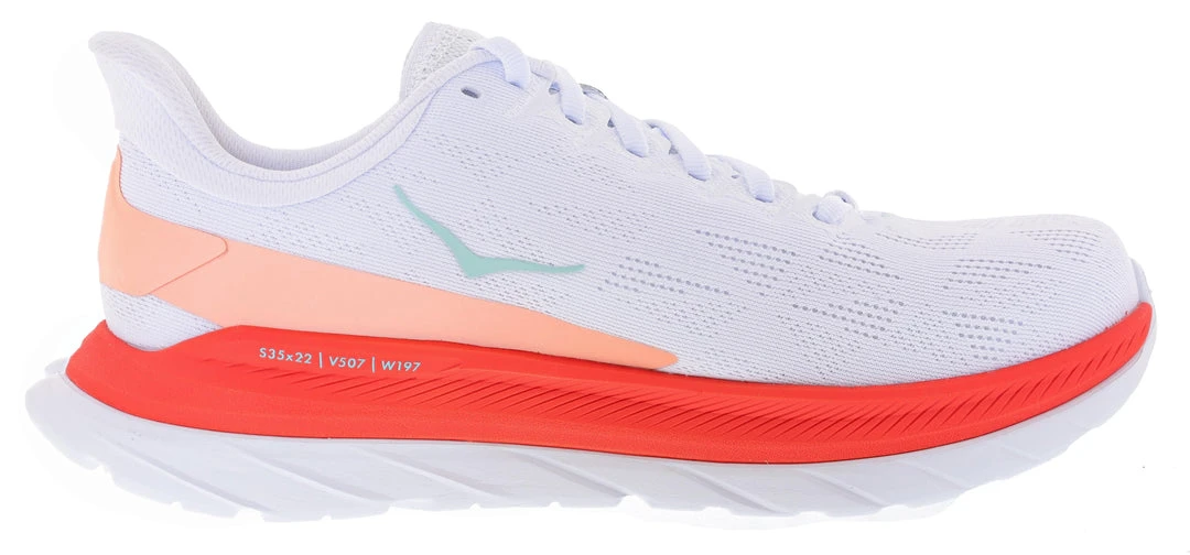 Hoka One One Hoka Women's Mach 4 Ultra Marathon Cushioned Running Shoes 7 Hoka One One Hoka Women's Mach 4 Ultra Marathon Cushioned Running Shoes