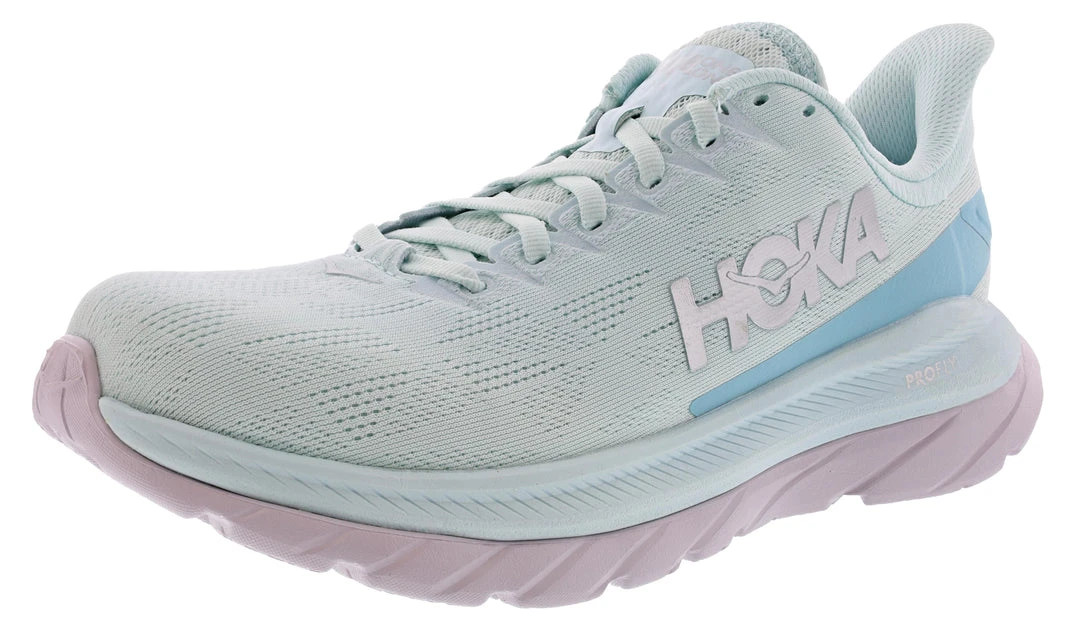 Hoka One One Hoka Women's Mach 4 Ultra Marathon Cushioned Running Shoes 21 Hoka One One Hoka Women's Mach 4 Ultra Marathon Cushioned Running Shoes