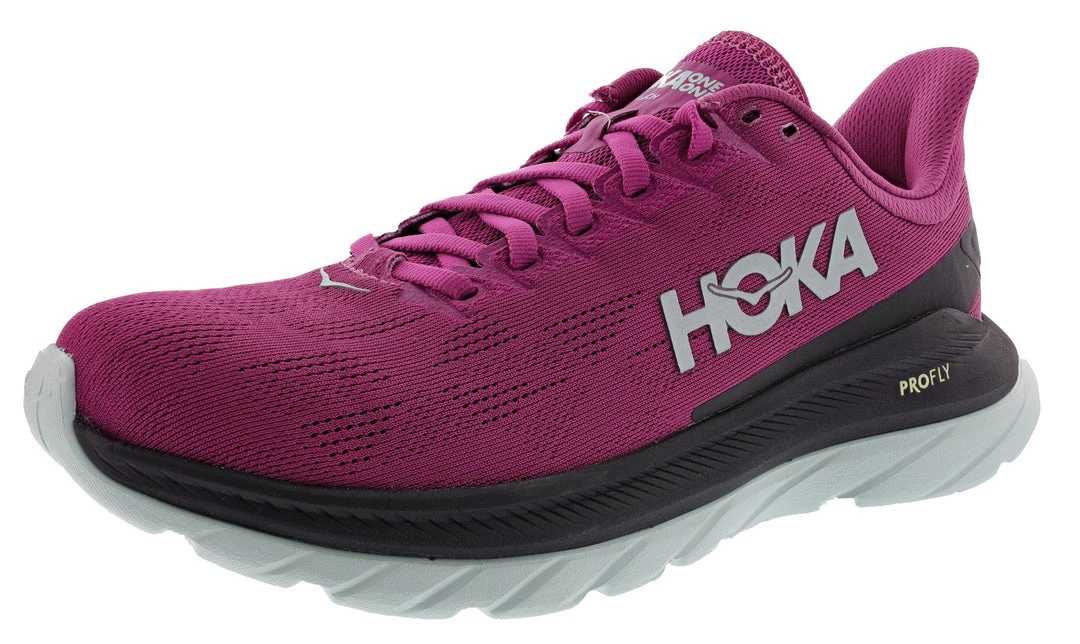 Hoka One One Hoka Women's Mach 4 Ultra Marathon Cushioned Running Shoes 16 Hoka One One Hoka Women's Mach 4 Ultra Marathon Cushioned Running Shoes