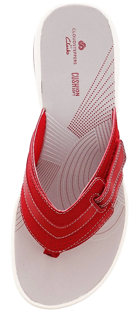 Clarks Of England Clarks Women Cloudsteppers Walking Flip Flop Sandals Brinkley Keeley Clarks Of England Clarks Women Cloudsteppers Walking Flip Flop Sandals Brinkley Keeley