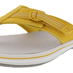 Clarks Of England Clarks Brinkley Sun Women Flip Flops With Arch Support