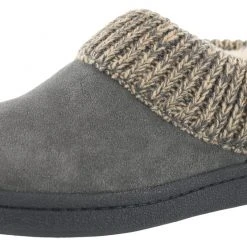 Clarks Of England Clarks Women's Knitted Collar Clog Winter Slippers Angelina 18 Clarks Of England Clarks Women's Knitted Collar Clog Winter Slippers Angelina