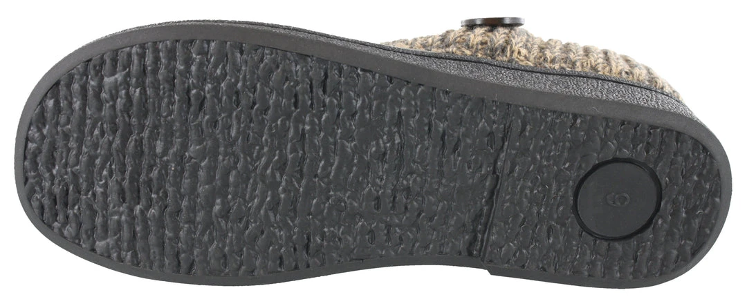 Clarks Of England Clarks Women's Knitted Collar Clog Winter Slippers Angelina Clarks Of England Clarks Women's Knitted Collar Clog Winter Slippers Angelina